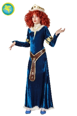 Vestito carnevale 2025 ribelle disney